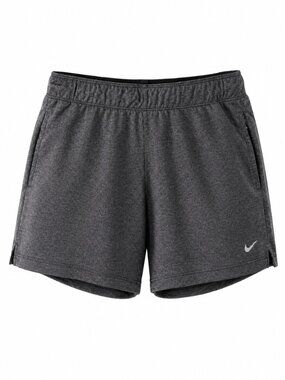 🪩 2/20 Nike Dri-FIT Grey Black Running Shorts Size Small